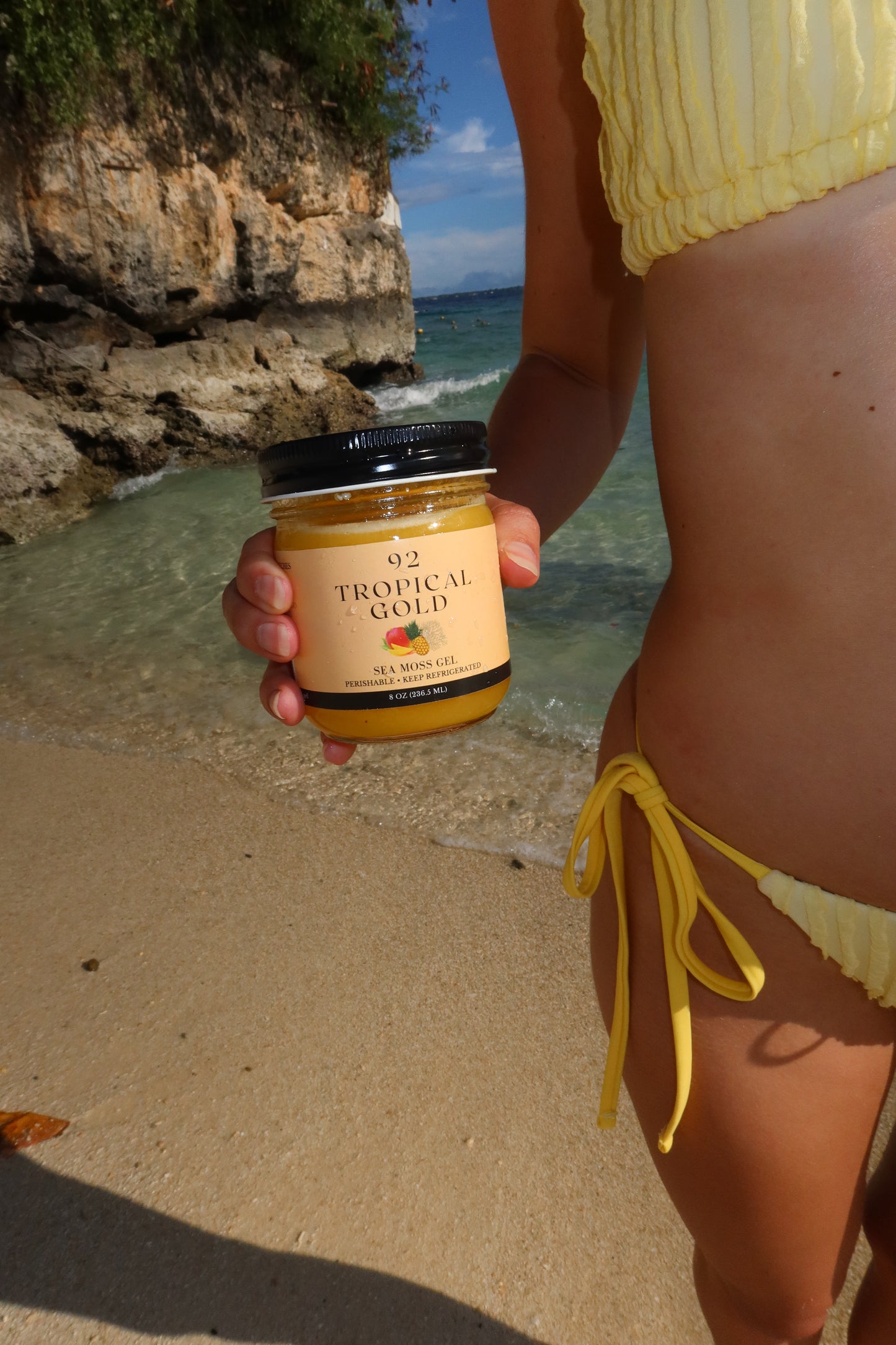 Tropical Gold Sea Moss Gel