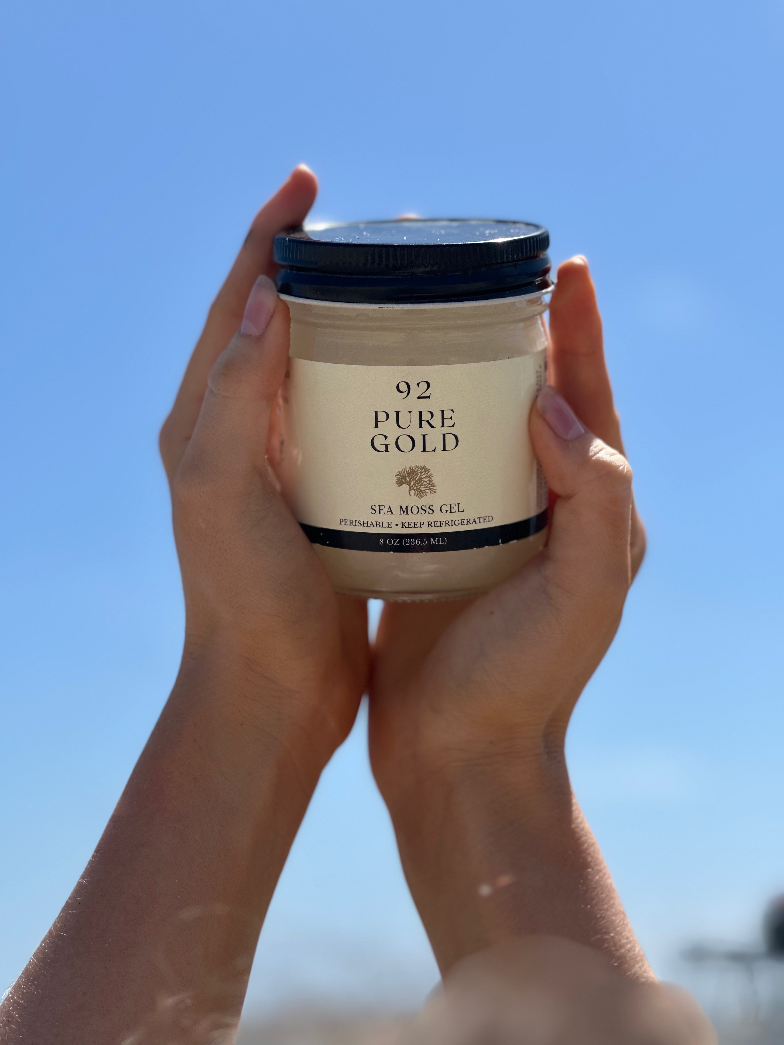 Pure Gold Sea Moss Gel – 92 Pure Gold Sea Moss Gel – 92